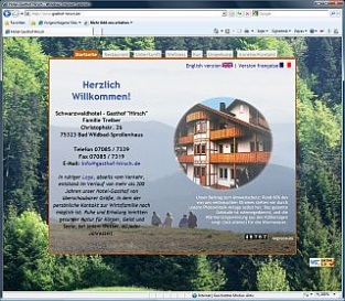 Hier klicken fhrt zu Gasthof Hirsch Homepage!